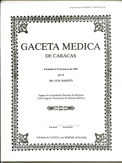 Gaceta Médica de Caracas