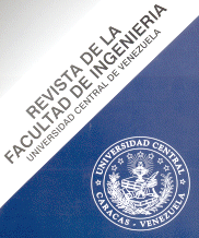 Revista de la Facultad de Ingeniería Universidad Central de Venezuela